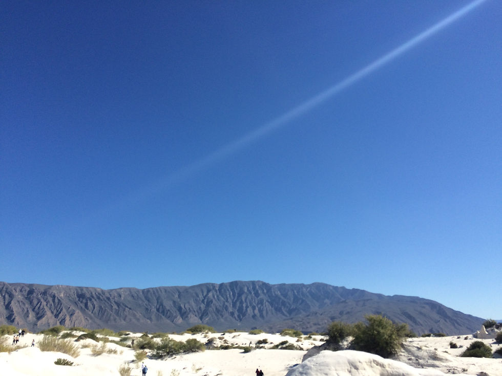 Dunas de Yeso, Coahuila.
