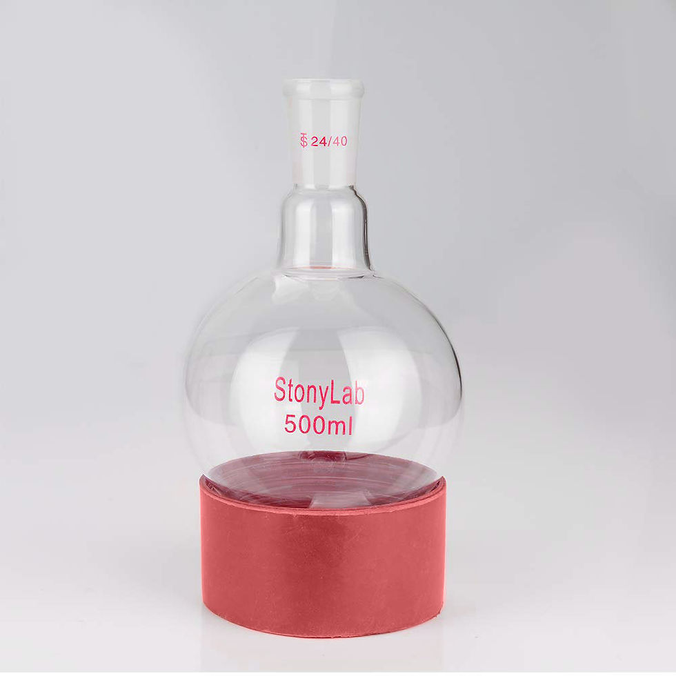 Thumbnail: Rubber Flask Stand, 90 mm Diameter Round Bottom Flask Support Holder