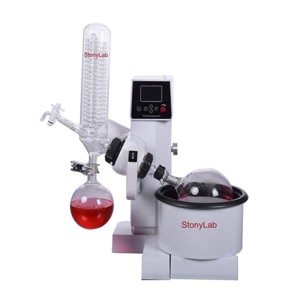 Standard Rotary Evaporator, LCD Display, Auto Lift, 0~99 Degree, 1L