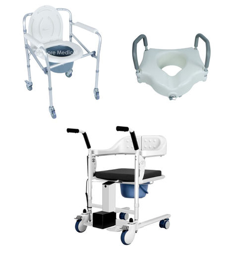varios modelos de sillas sanitarias 
