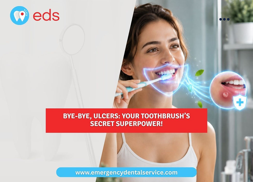 Can Your Toothbrush Really Help Heal a Mouth Ulcer?