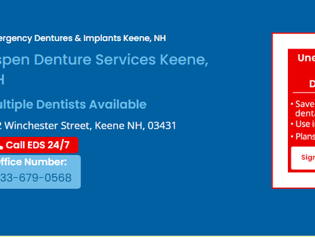 Emergency Denture Services in Keene, NH: Get a New Smile in Just One Day