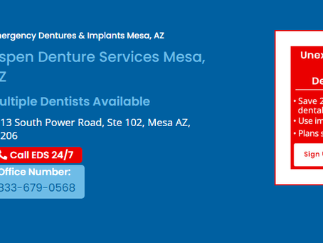 New Dentures in Mesa, AZ: What You Need to Know About Cost, Fit, and Same-Day Options
