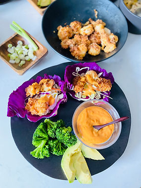 Air-Fried Shrimp with Yum Yum Sauce