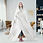 תמונה ממוזערת: SOFT GREY WHEAT ON WHITE Hooded Blanket