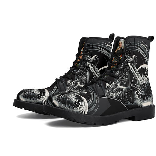 BIKER Women's Leather Boots