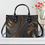 Miniatura: Black and Gold Silk Art New Version-Luxury Women PU Leather Handbag