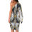 Miniatura: GLADIATOR  Women's Long Sleeve One Shoulder Party Dress