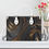 Miniatura: Black and Gold Silk Art New Version-Luxury Women PU Leather Handbag