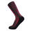 Miniatura: Hot Pink Geometric Design Crew Socks