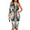 תמונה ממוזערת: GLADIATOR  Women's Long Sleeve One Shoulder Party Dress