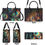 Miniatura: Peacock Feathers New Version-Luxury Women PU Leather Handbag