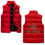 Miniatura: NO WAR Men's Warm Stand Collar Zip Up Puffer Vest