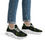 Miniatura: BLACK ~ GREEN LEAF OUTLINE Women's Flex Control Sneakers