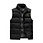 サムネイル： NO WAR Men's Warm Stand Collar Zip Up Puffer Vest