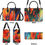 Miniatura: ORANGE POPPY'S New Version-Luxury Women PU Leather Handbag