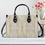 Miniatura: TAN TWEED LOOP New Version-Luxury Women PU Leather Handbag
