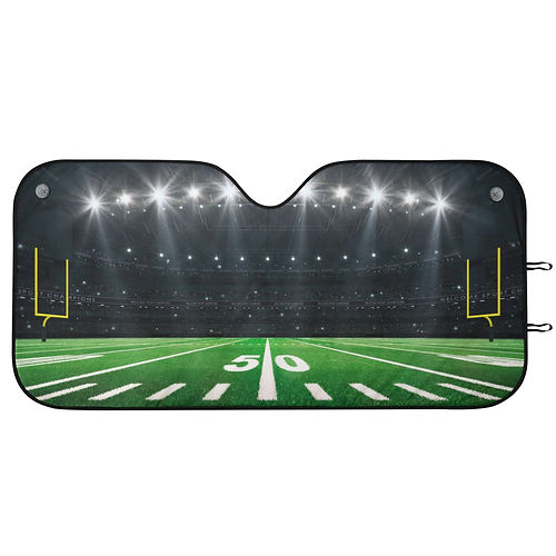 50 YARDLINE Car Auto Sun Shade