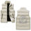 Thumbnail: Skull Crest Men's Warm Stand Collar Zip Up Puffer Vest