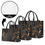 Miniatura: Black and Gold Silk Art New Version-Luxury Women PU Leather Handbag