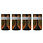 Miniature : ORANGE & GREEN ABSTRACT TREES Non Slip Dog Socks