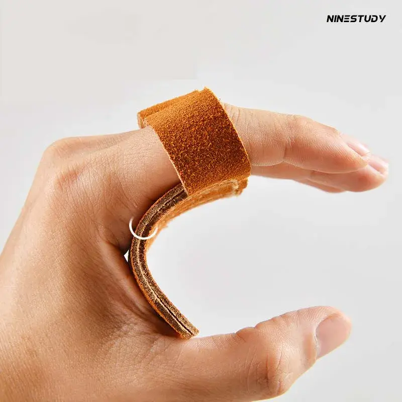 Thumbnail: Leather  Gloves Palm Protection