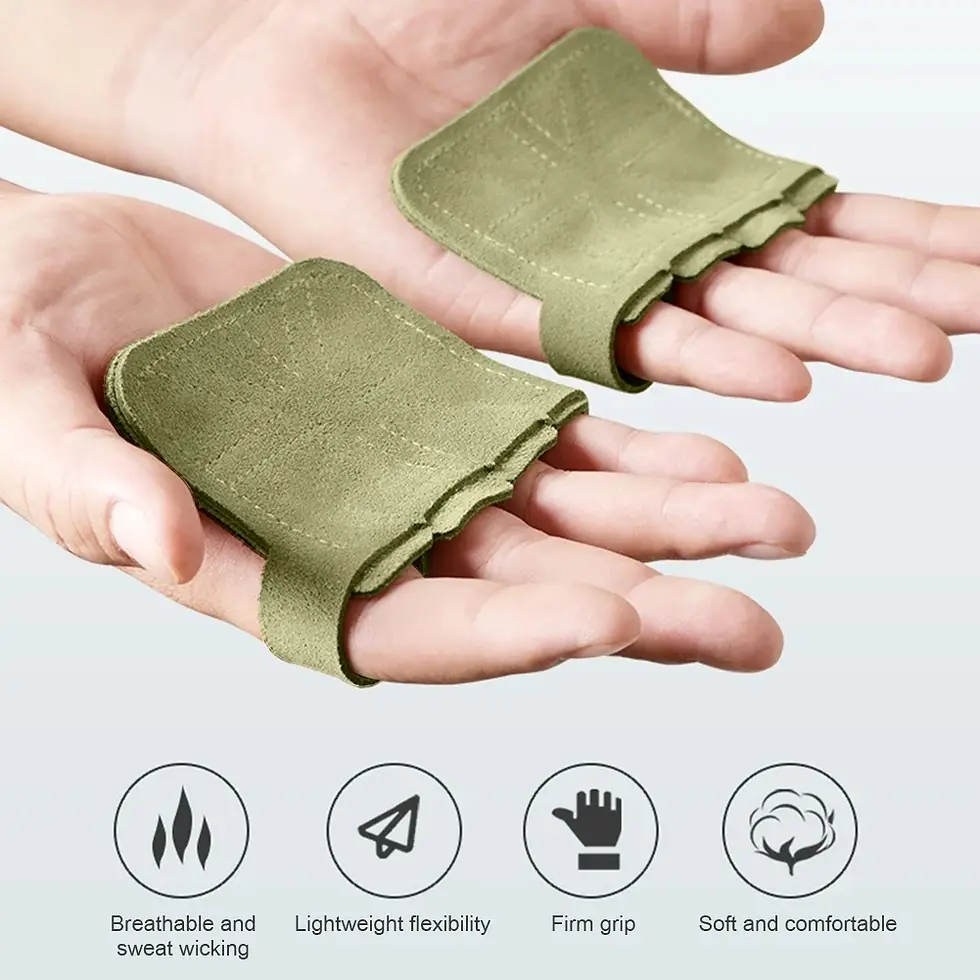 Thumbnail: Leather  Gloves Palm Protection