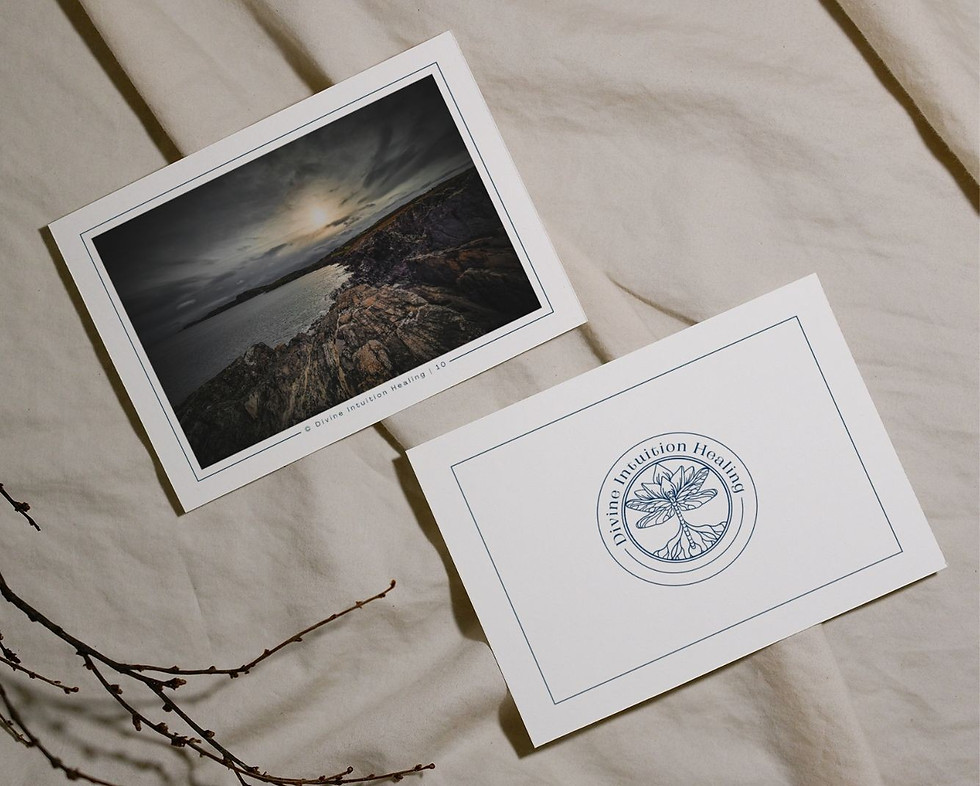 Thumbnail: Self-Healing Card | Creativity Healing Card | Lapis Lazuli Crystal | 10