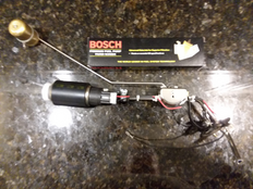 Ted Brown, Electric fuel pump, Corvair