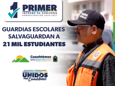 Guardias Escolares salvaguardan a 21 mil estudiantes