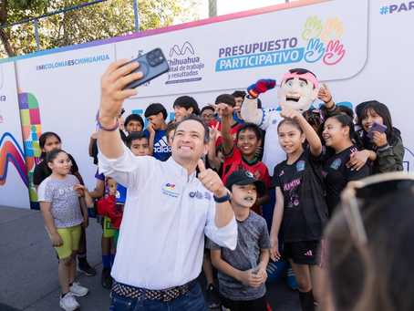 Entrega Marco Bonilla parque y canchas remodeladas a familias de la colonia Rubio