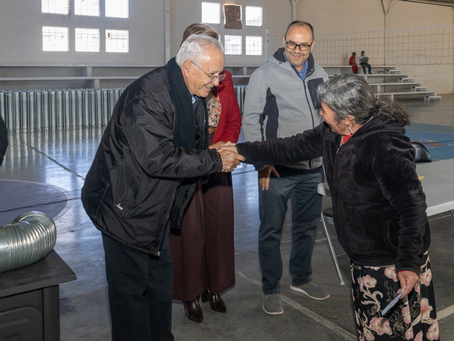 Entregan calentones de leña a familias vulnerables, en Cuauhtémoc