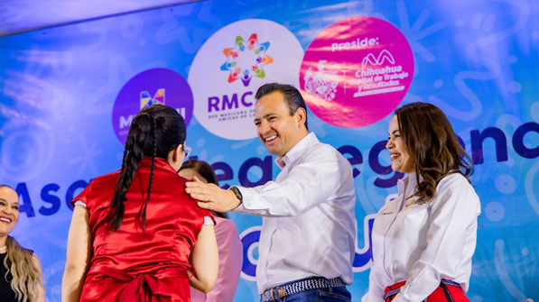 Encabeza Marco Bonilla agenda regional por la niñez en Meoqui