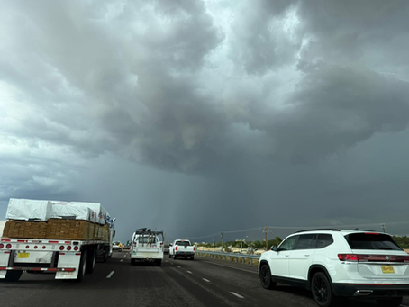 Por frente frío esperan lluvias fuertes en el estado