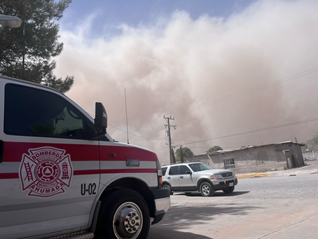 Alerta Protección Civil por vientos de hasta 85 km/h en Chihuahua