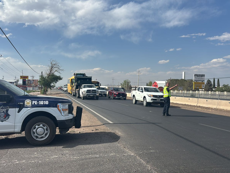 Realizan operativos para fomentar la fluidez vehicular en el Corredor Comercial