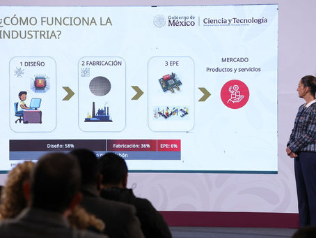 Anuncia Sheinbaum la creación del Centro de Semiconductores