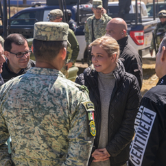 Maru Campos arranca estrategia conjunta en la comunidad de Atascaderos, municipio de Guadalupe y Calvo