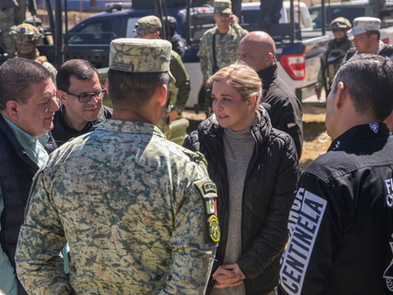 Maru Campos arranca estrategia conjunta en la comunidad de Atascaderos, municipio de Guadalupe y Calvo