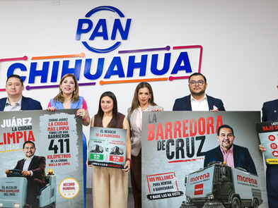 PAN acusa presuntas irregularidades en contrato de barredoras por más de 105 millones en Juárez