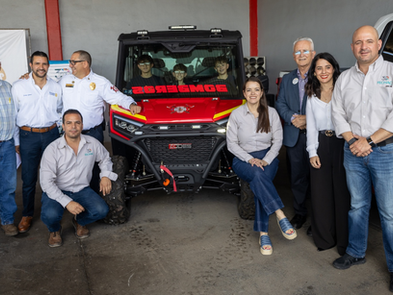Entregan equipo a Bomberos y P. Civil, por más de $2.5 mdp, en Cuauhtémoc