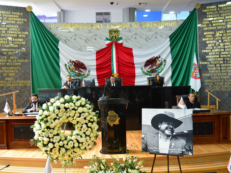 Congreso rinde homenaje póstumo al diputado Luis Fernando Chacón Erives, una vida dedicada a servir