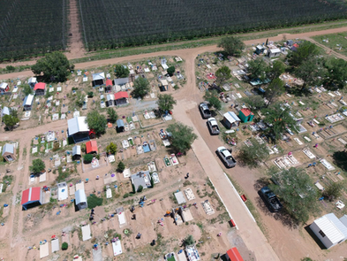 Realiza Fiscalía prospección en panteón de La Junta por casos de personas desaparecidas