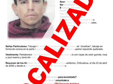 Localizan sanos y salvos a menor y adulto con reporte de ausencia