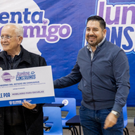 Entrega Ichife apoyos a 16 escuelas de Cuauhtémoc