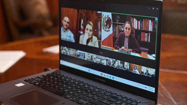 Maru Campos da seguimiento a estrategia contra el sarampión en reunión con Sheinbaum