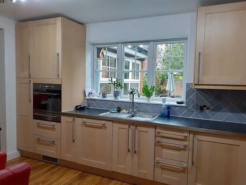 Laminate kitchen