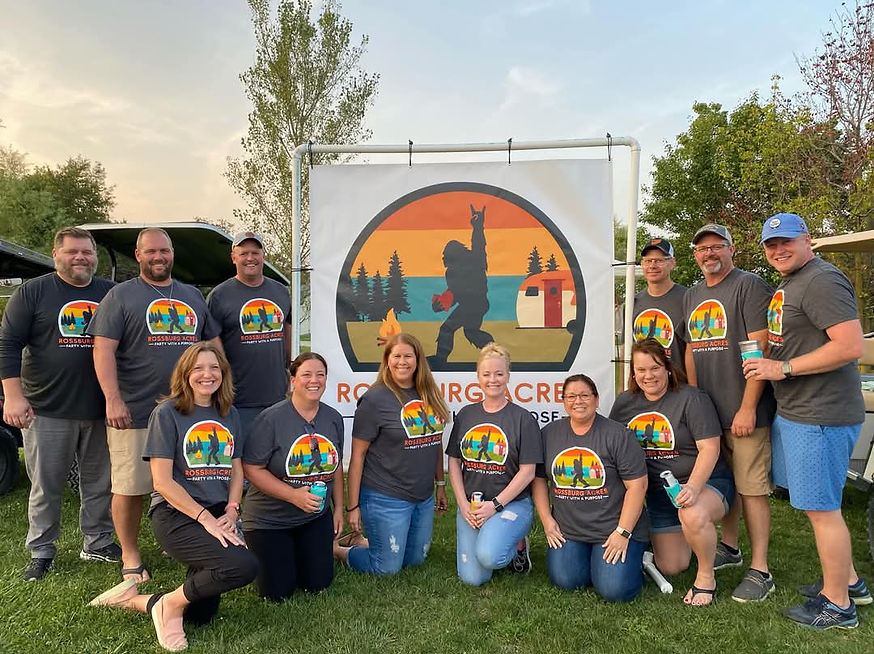 Rossburg Acres Party with a Purpose Committee Group Picture