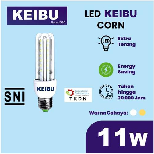 Thumbnail: Lampu KEIBU LED Corn Cahaya Putih & Cahaya Kuning