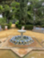 (Water features discovered walking through the botanical gardens...)